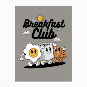 Breakfast Club 1 Canvas Print