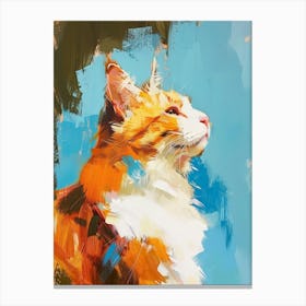 Orange Tabby Cat 18 Canvas Print