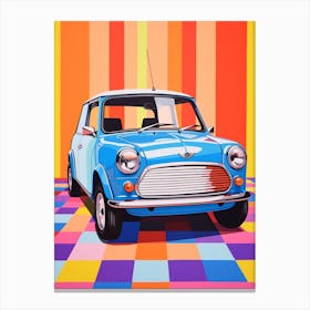 Mini Cooper Colour Burst 4 Canvas Print