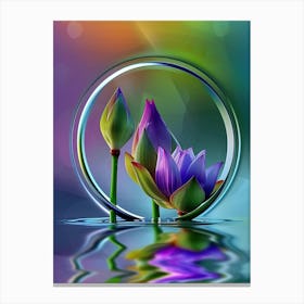 Lotus Flower 105 Canvas Print