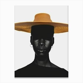 Portrait Of African Woman 45 Canvas Print