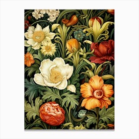 Floral Wallpaper 51 Canvas Print