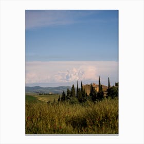 Italy Tuscany Villa 1 Canvas Print