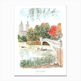 Central Park New York City Canvas Print