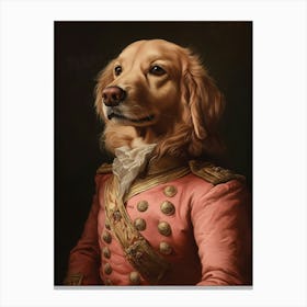 Regal Retriever Canvas Print