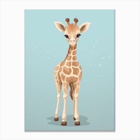 Baby Animal Illustration  Giraffe 2 Canvas Print