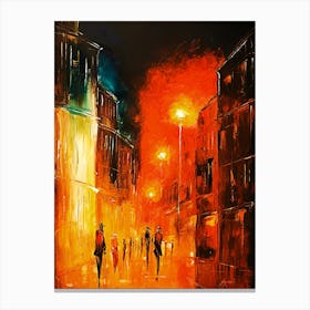 Night In The City 2 Canvas Print