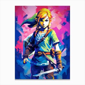 Legend Of Zelda Breath Of The Wild 2 Canvas Print
