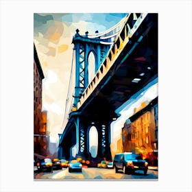 Manhattan Bridge 2 Canvas Print