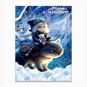 Arctic Elf Canvas Print