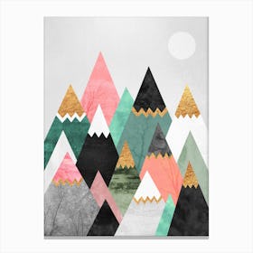 Pretty Mountains Canvas Print