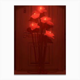 Red Roses 1 Canvas Print