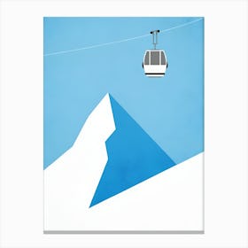 Ski Lift 2 Canvas Print