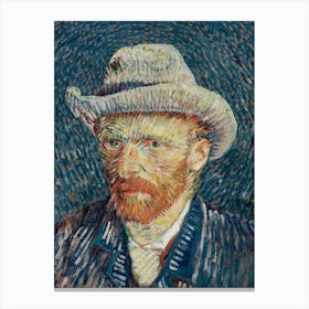 Vincent Portrait Canvas Print