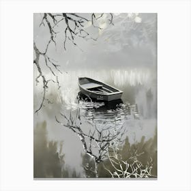 Boat In The Water 1 Canvas Print