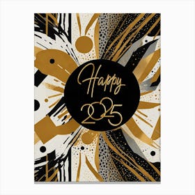 Happy New Year 4 Canvas Print