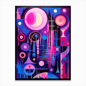 Cosmic Imagery Geometric Abstract 6 Canvas Print