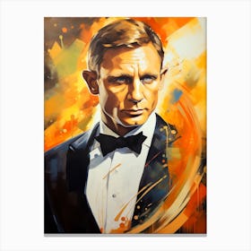 Daniel Craig (2) Canvas Print
