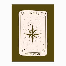 The Star Canvas Print