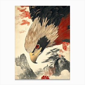 Eagle In Flight 1 Canvas Print