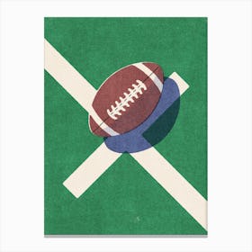 BALLS American Football II Canvas Print
