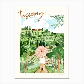 Tuscany by Sabina Fenn Canvas Print