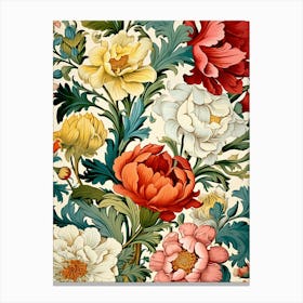 Floral Pattern 40 Canvas Print