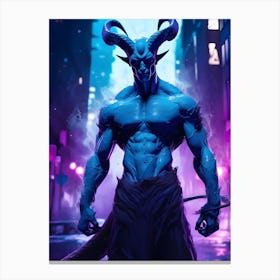 Demon Canvas Print