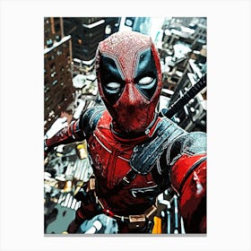 Deadpool 4 Canvas Print