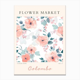 Flower Market 36 Canvas Print