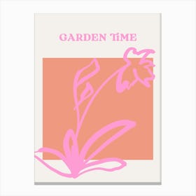 Garden time Canvas Print