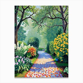 Garden Path 10 Canvas Print