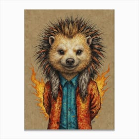 Hedgehog 18 Canvas Print
