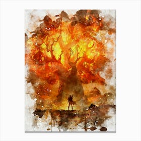 Teldrassil Canvas Print