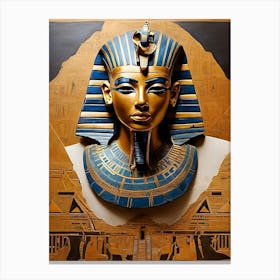 Pharaoh Mask Canvas Print