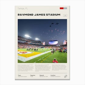 Raymond James Stadium Canvas Print