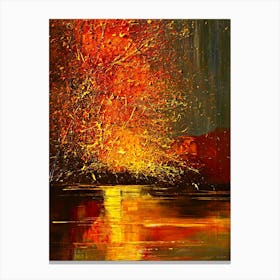 Autumn Fire Canvas Print