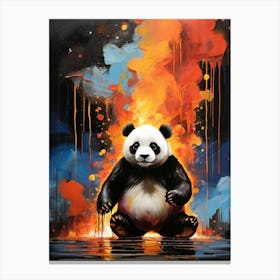 Panda Bear 1 Canvas Print