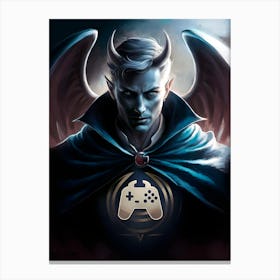 Demon Canvas Print