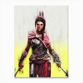 Kassandra (Assassins Creed Odyssey) Canvas Print