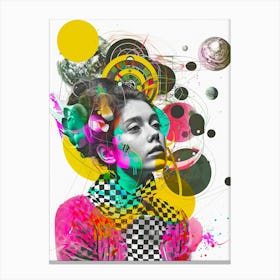 space woman Canvas Print