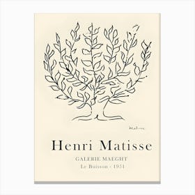 Henri Matisse 6 Canvas Print