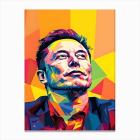 Elon Musk Canvas Print