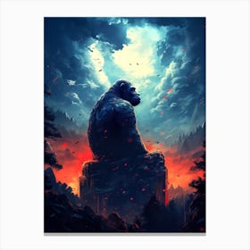 Kong Kong Canvas Print