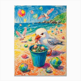 Easter Bird Canvas Print