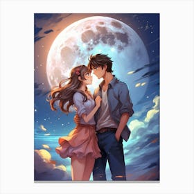 Impossible love anime Canvas Print