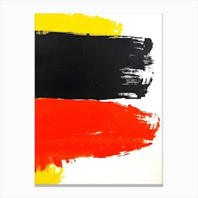 Flag Of Germany Canvas Print