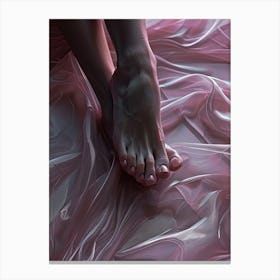 Bare Feet Canvas Print