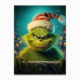 How The Grinch Stole Christmas 12 Canvas Print