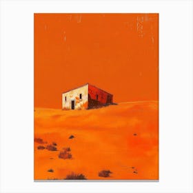 House In The Desert 6 Canvas Print